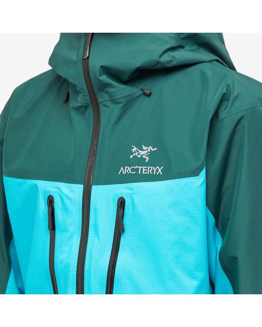 Arc'teryx Green Alpha Jacket for men