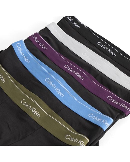 Calvin Klein Black Icon Relaxed Dart Trunk for men