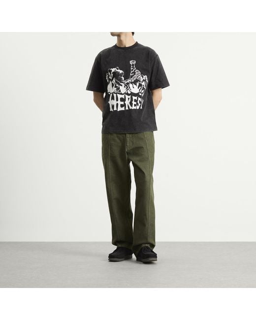 Heresy Black Tower T-Shirt for men