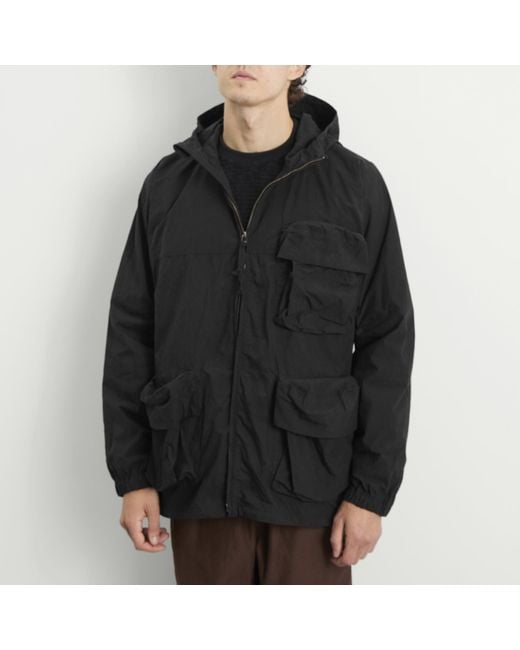 Snow Peak Gray C/N Parka Jacket for men