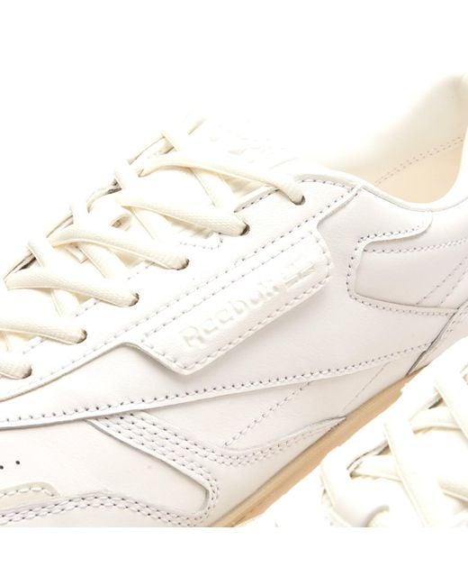 Reebok White Classic Leather Ltd Sneakers for men