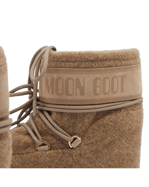 Moon Boot Brown Low Icon Felt