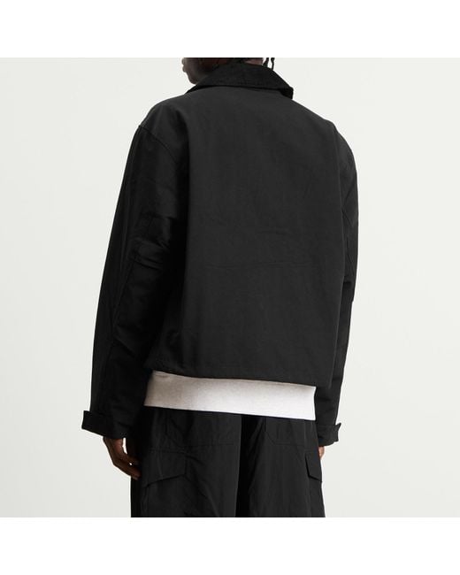 FRIZMWORKS Black Heritage Hunting Jacket for men