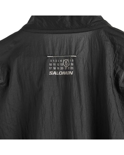 MM6 by Maison Martin Margiela Black Mm6 X Salomon Sports Jacket for men