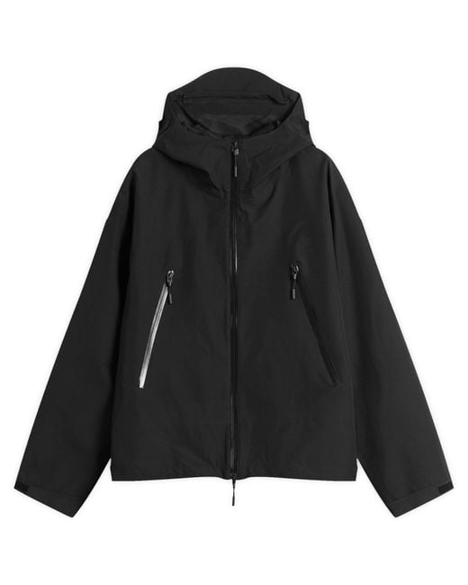 MKI Miyuki-Zoku Black V3 Shell Hooded Jacket for men