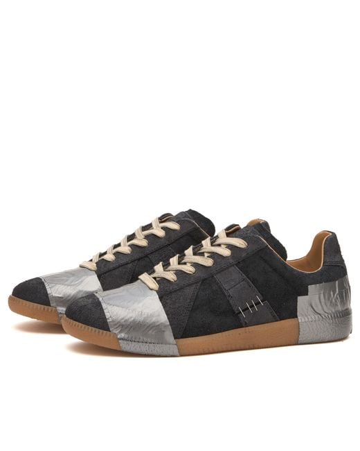 Maison Margiela Black Repaired Replica Sneaker for men