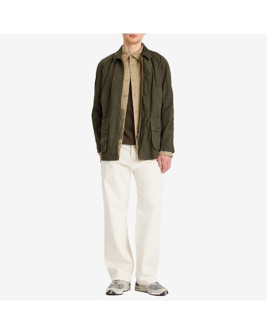 Barbour Green Ashby Casual Jacket for men