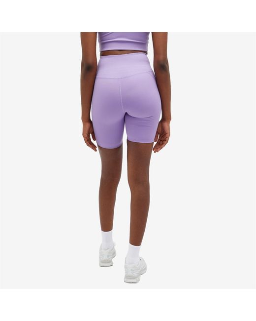 GIRLFRIEND COLLECTIVE Purple Compressive High-Rise Bike Shorts