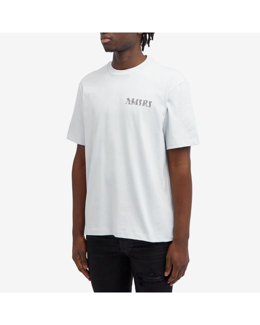 Amiri White Baroque T-Shirt for men