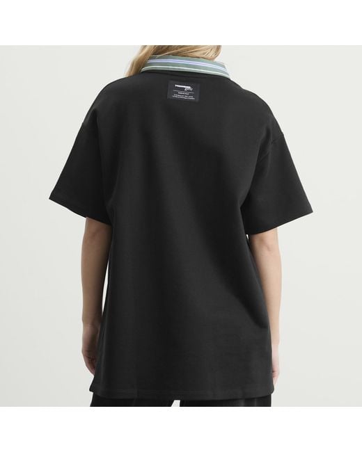 HOMMEGIRLS Black T-Shirt Dress
