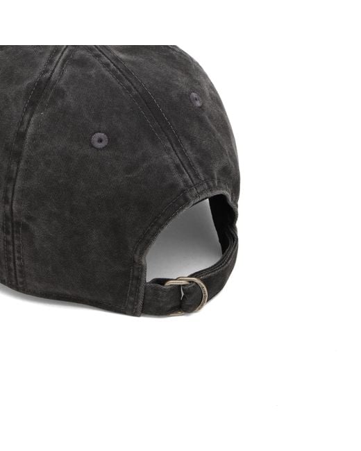 Acne Black Carily Goth Cap