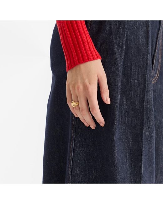 SIMUERO Metallic Marea Ring