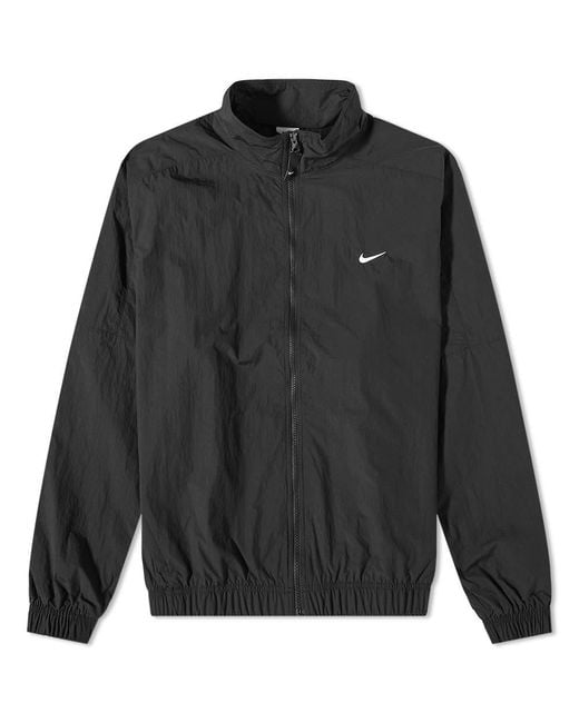 Nike Black Nrg Woven Track Jacket for men