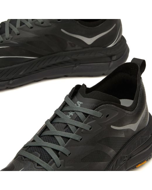 Hoka One One Black U Mafate Speed 4 Lite Sneaker