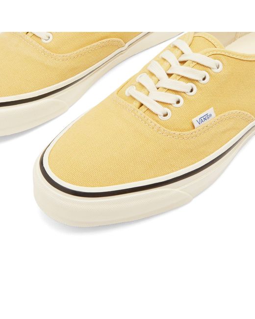 Vans Yellow Lx Authentic 44 Sneaker