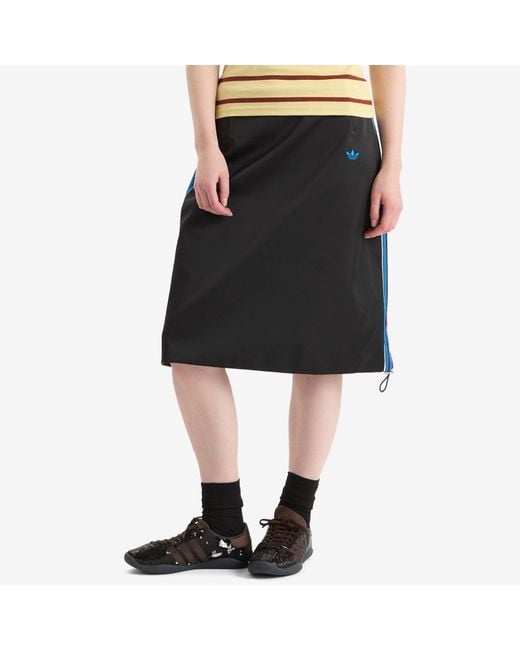 Adidas Black X Wales Bonner Satin Skirt