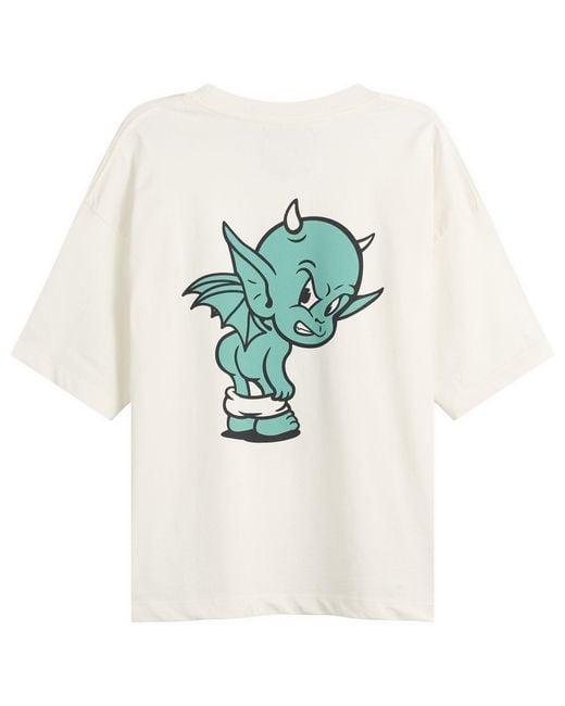 END. White Gargoyle Full Moon T-Shirt