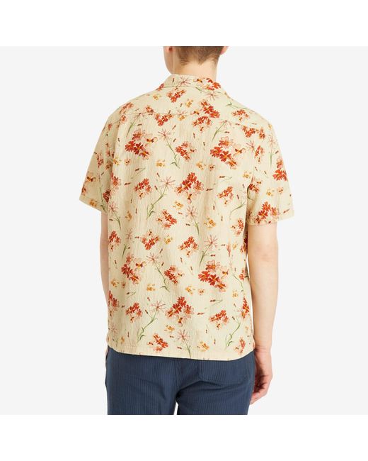 Kestin Natural Crammond Floral Print Shirt for men