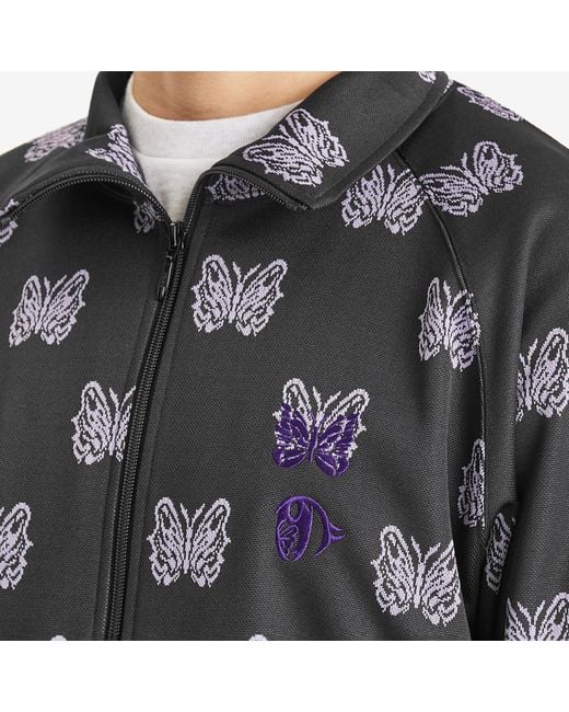 Needles Gray X Kae Tanaka Poly Jacquard Track Jacket for men