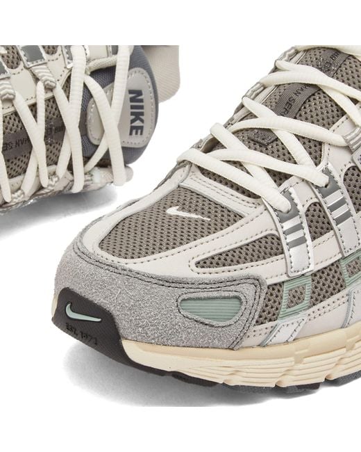 Nike White P-6000 Spnt Sneaker