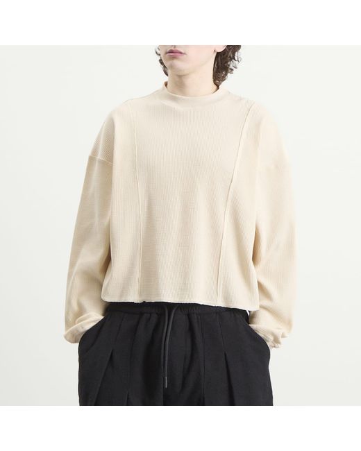 Ganter Natural Waffle Longsleeve T-Shirt for men