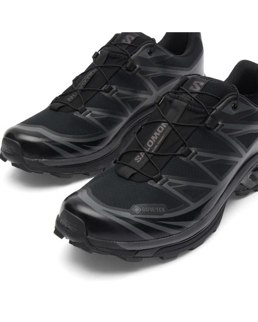 Salomon Black Xt-6 Gore-Tex Sneaker