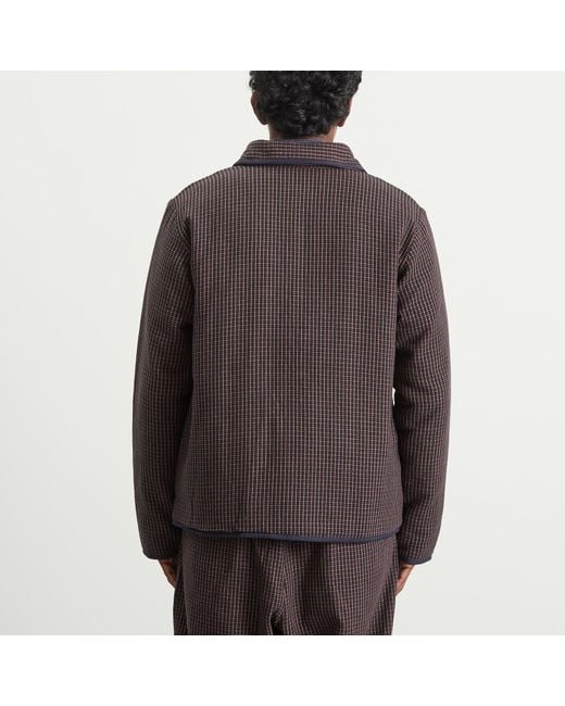Kardo Brown Paris Quilted Workwear Jacket for men