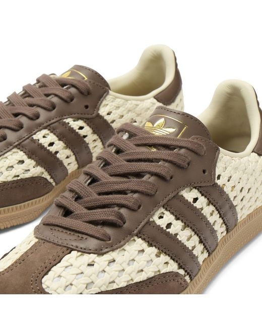Adidas Brown Samba Og W Sneaker