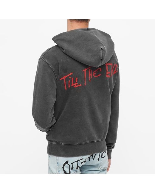 Offwhite ×END Till the end popover hoody-