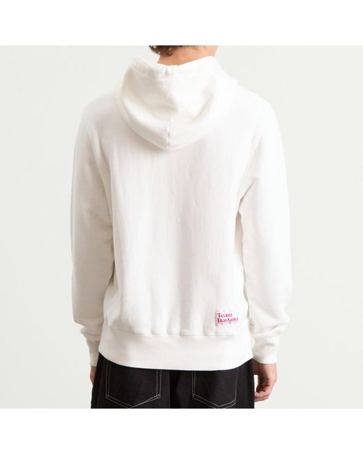 Team Ikuzawa White Logo Hoodie for men