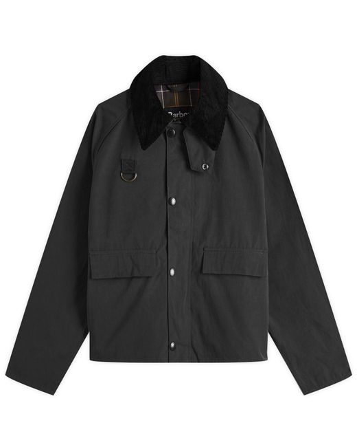 Barbour Black Os Spey Casual Jacket for men