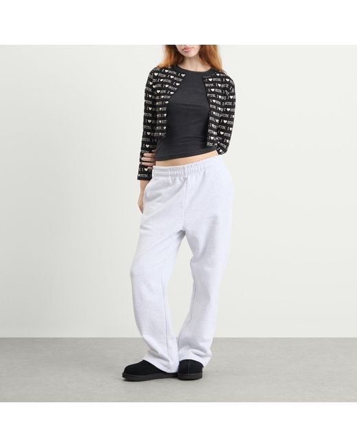 SUNDAYFRUITMARKET Black I Love Sun Cardigan