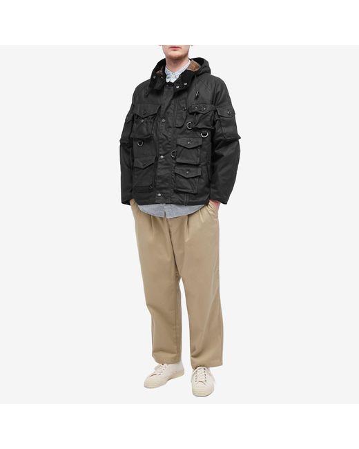 Barbour X Baracuta Harvard Wax Jacket in Black for Men | Lyst