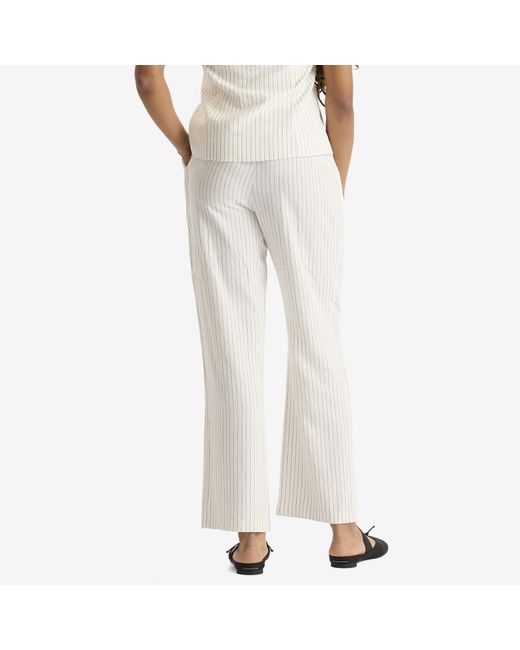 4th & Reckless White Sabrina Trousers