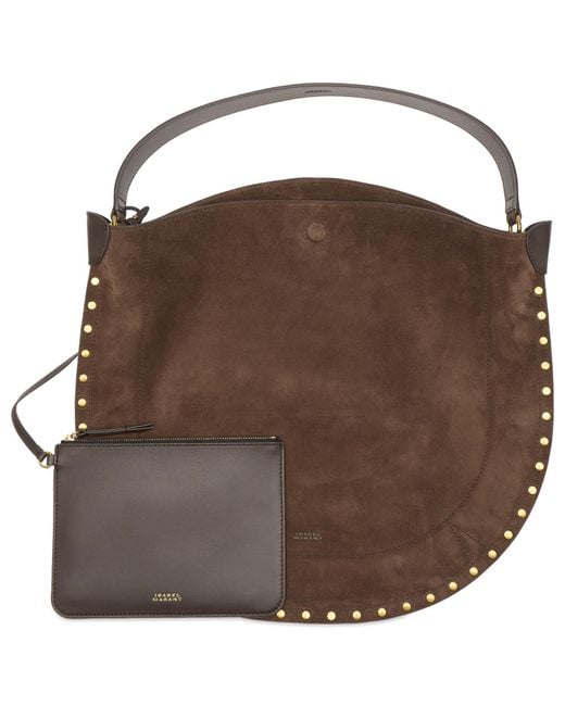 Isabel Marant Brown Oskan Hobo Bag