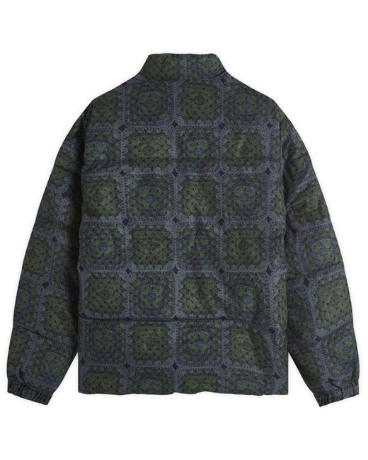 Obey Green Tappi Puffer Jacket