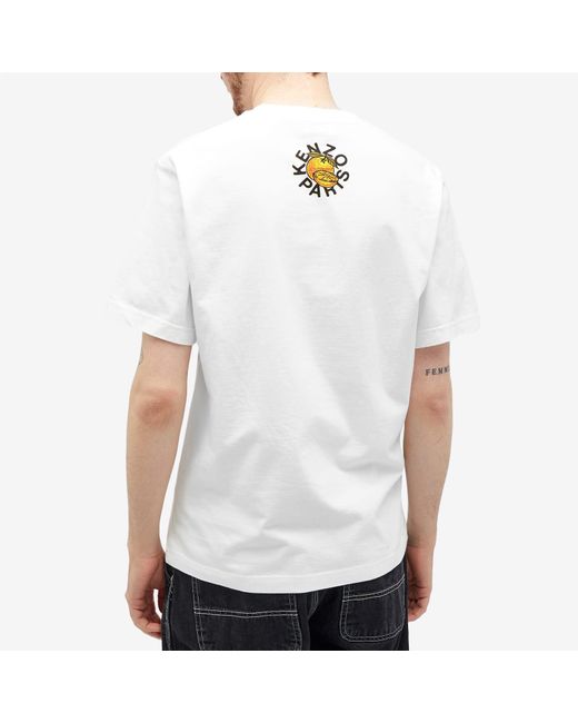 KENZO White Big T-Shirt for men