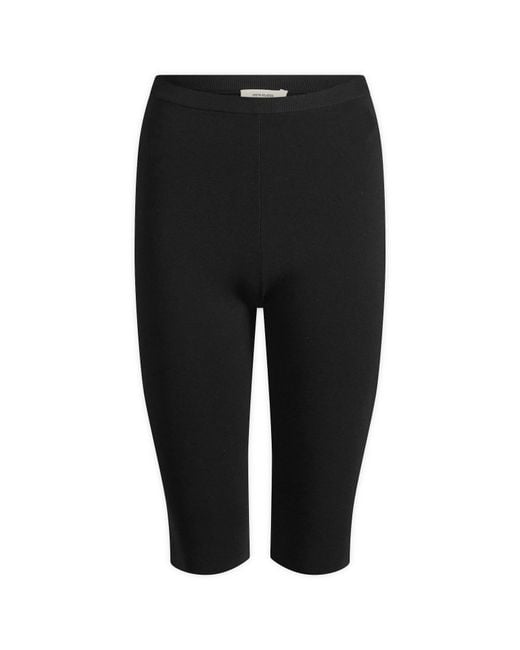 Entire studios Black Knit Capri