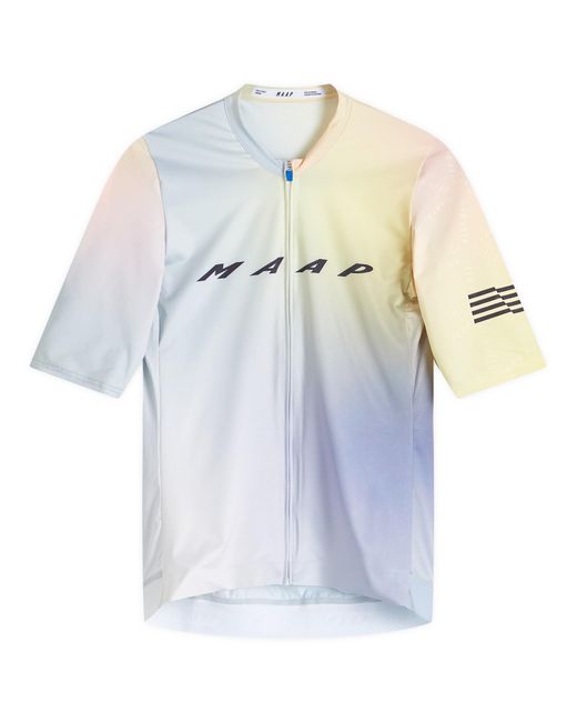 MAAP Blue Blurred Out Pro Hex Jersey for men