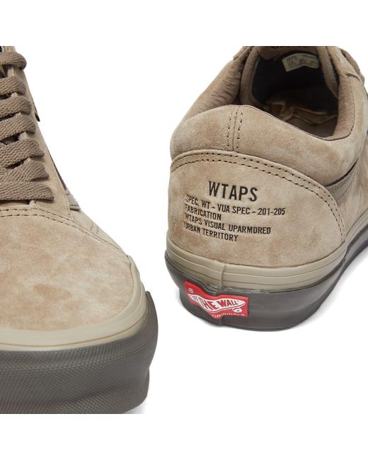 Vans Vault X Wtaps Ua Og Old Skool Lx Sneakers in Brown for Men | Lyst  Canada