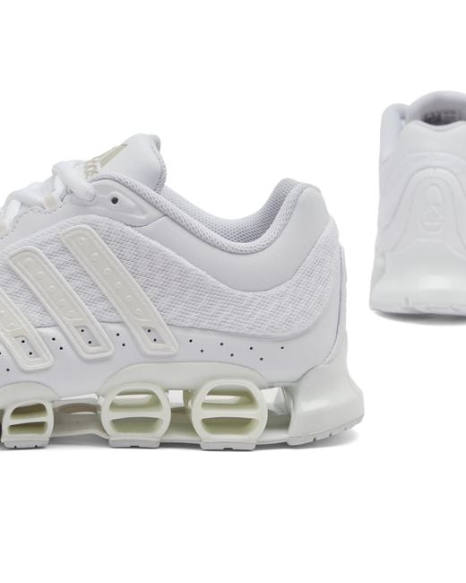 Adidas White Megaride Sneaker