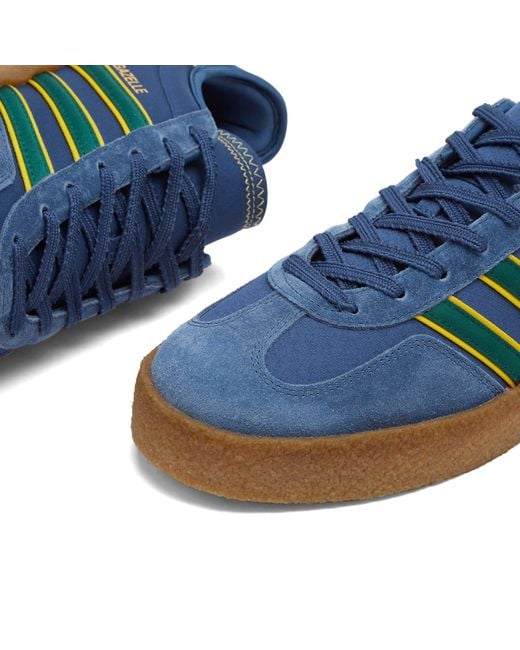 Adidas Blue X Clot Gazelle By Ec