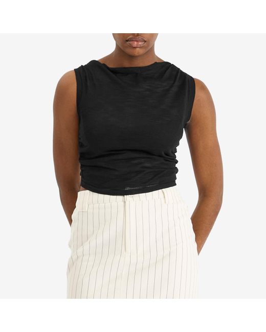 4th & Reckless Black Nikki Top