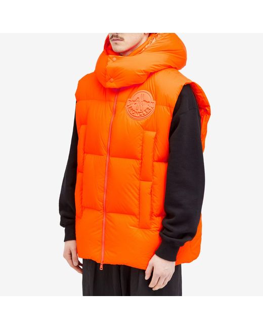 Moncler Orange Genius X Roc Nation Apus Vest for men