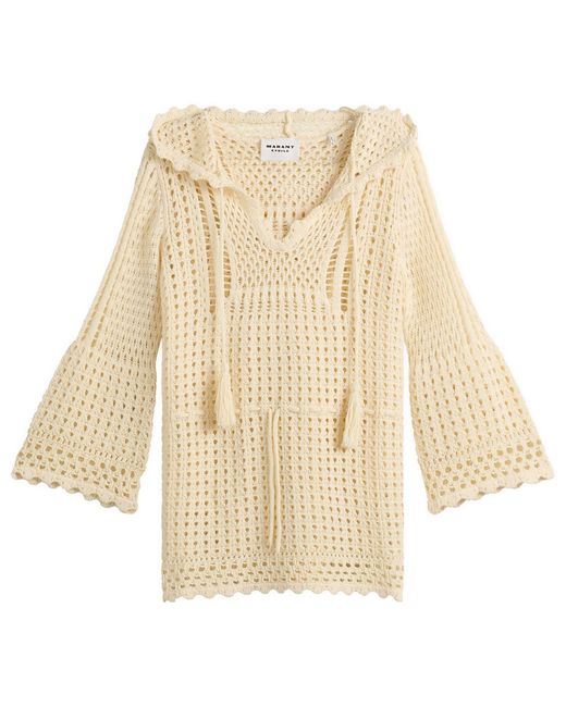 Isabel Marant Natural Zelnie Mini Dress