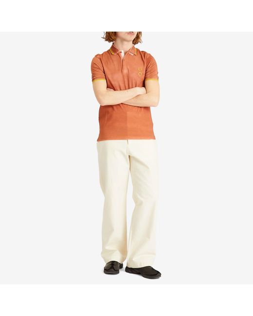 Fred Perry Orange X Craig Tennis Polo Shirt for men