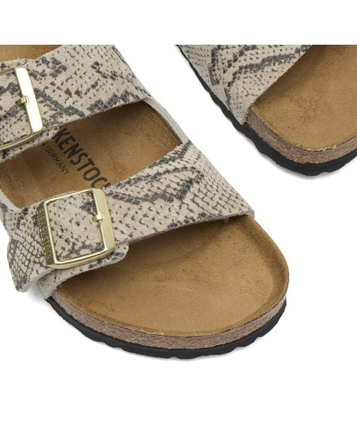 Birkenstock Brown Arizona Print Leve