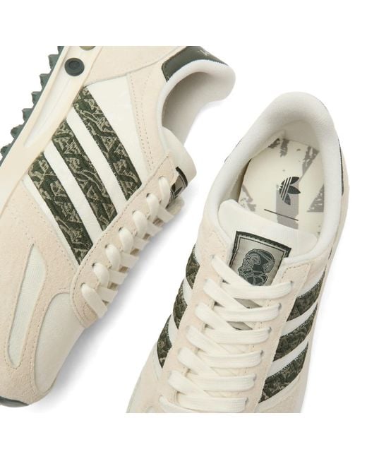 Adidas White End. X X Labrum La Trainer Sneaker