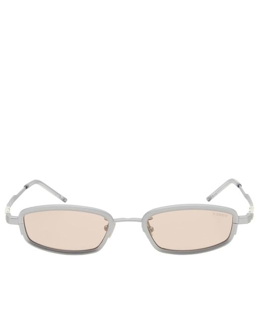la society White Delta Sunglasses