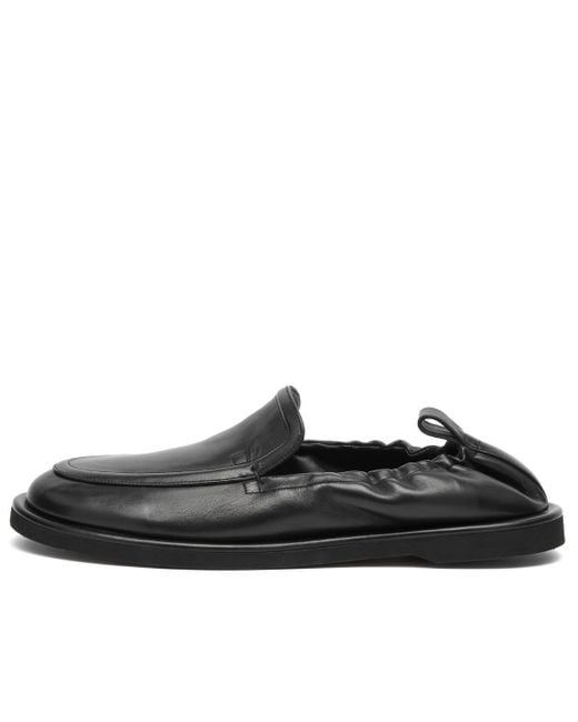 Studio Nicholson Black Donovan Elastic Back Loafer for men